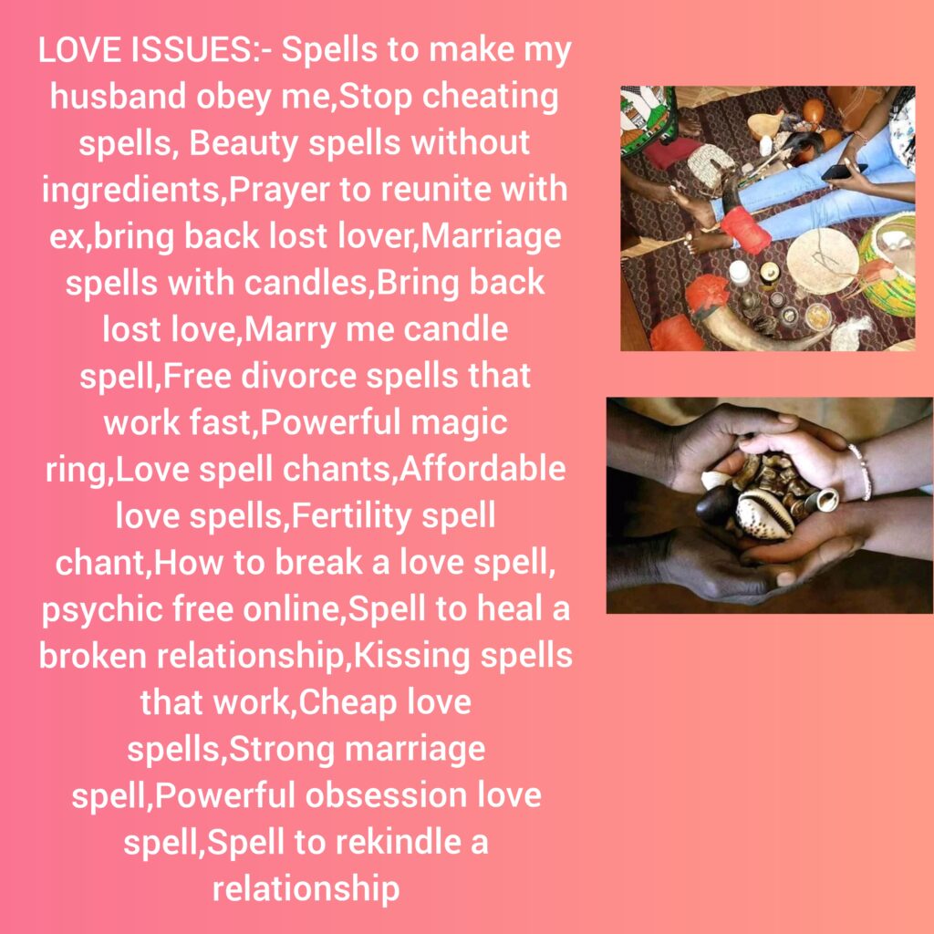 Love spells to solve relationship problems